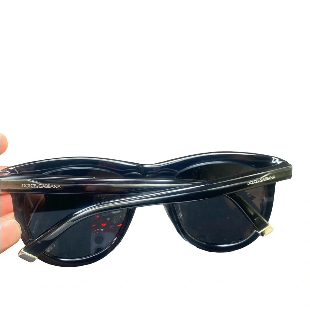 Dolce & Gabbana Black Sunglasses with Case